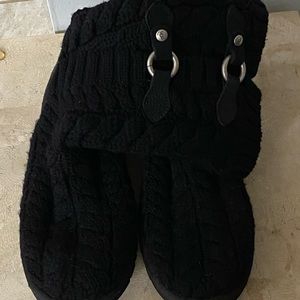 UGG black sweater boots